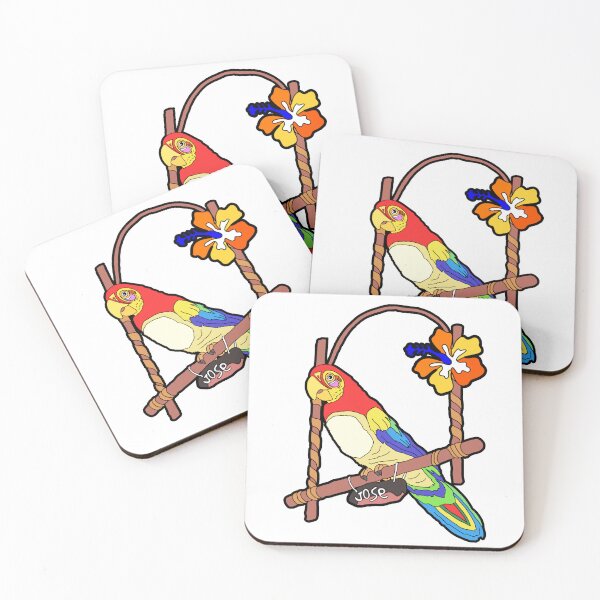 Item preview, Tiki Parrot designed and sold by nerdpins.