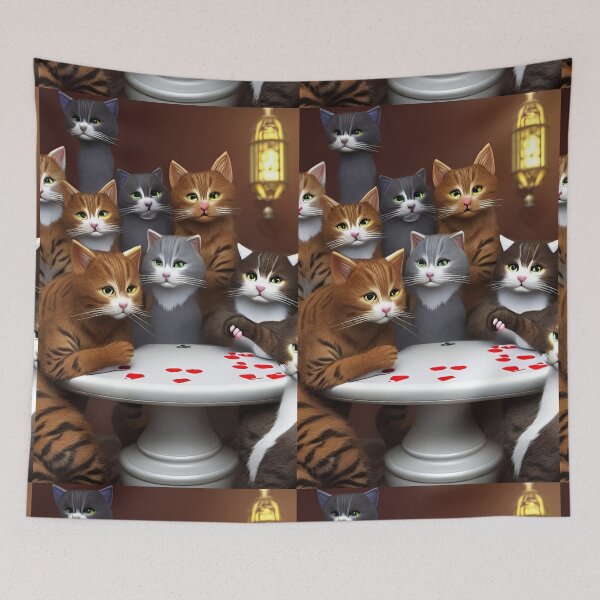 Item preview, Poker Cat designed and sold by RTrivella.