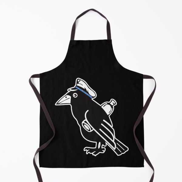 Item preview, Kriegsmarine U-boat U-1007 - Raven with Bottle wearing Cap - Clean Style  designed and sold by pzd501.