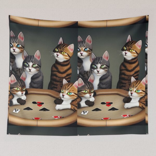 Item preview, Poker Cat designed and sold by RTrivella.