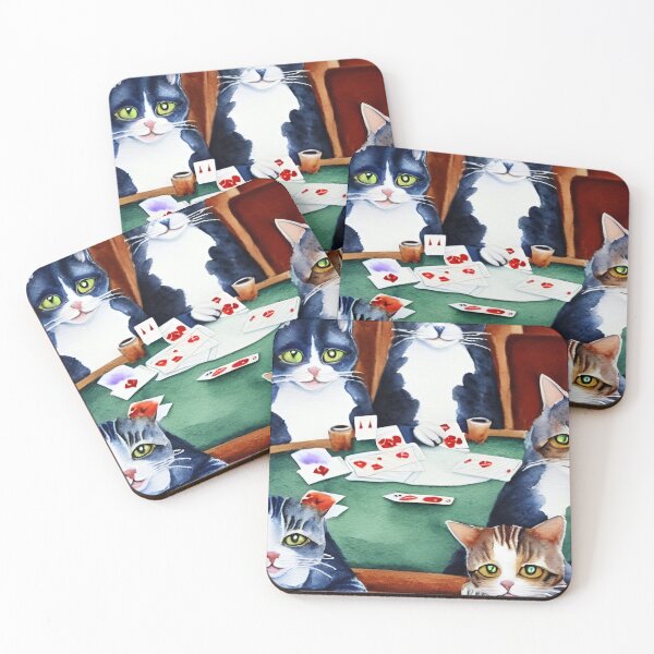 Item preview, Poker Cat designed and sold by RTrivella.