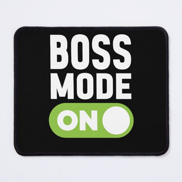 Item preview, Boss Mode On designed and sold by freshLayer.
