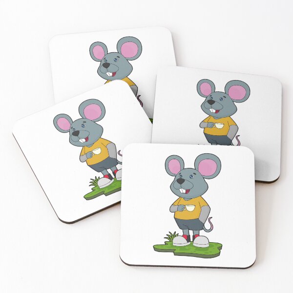 Item preview, Mouse with Coffee cup designed and sold by Snabdesign84.