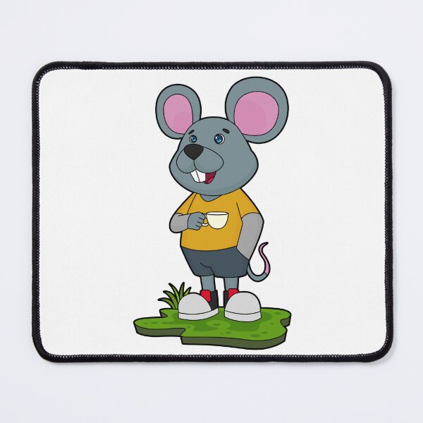 Item preview, Mouse with Coffee cup designed and sold by Snabdesign84.