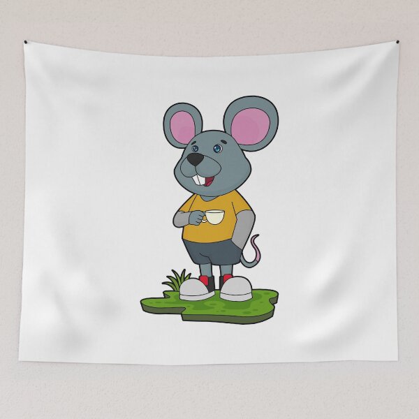Item preview, Mouse with Coffee cup designed and sold by Snabdesign84.