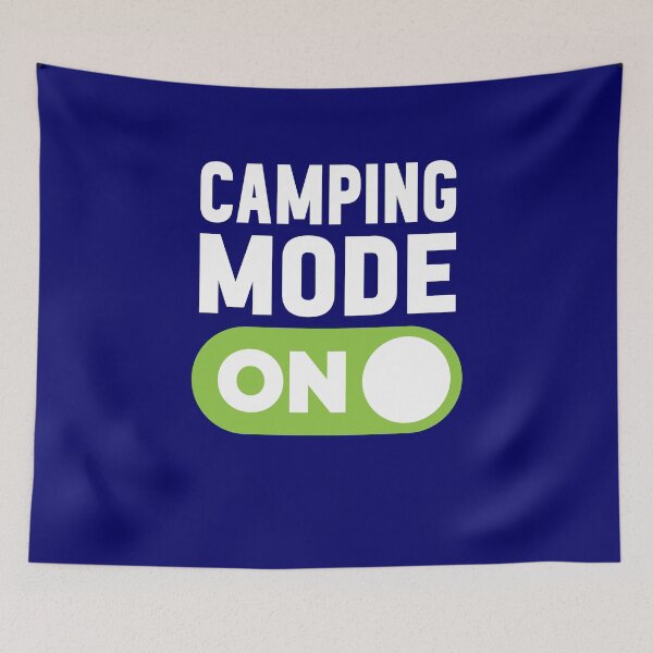 Item preview, Camping Mode On designed and sold by freshLayer.