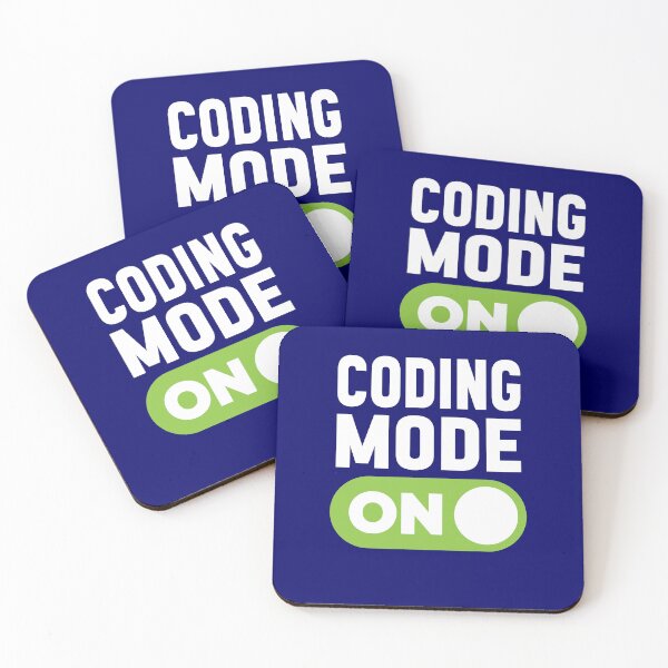 Item preview, Coding Mode On designed and sold by freshLayer.