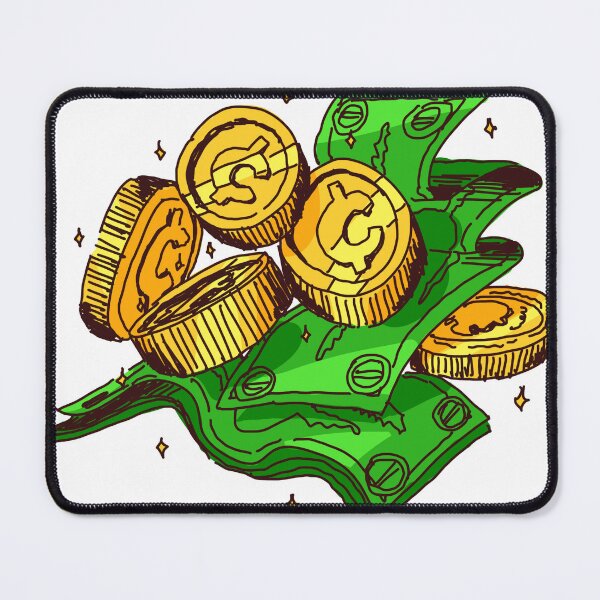 Item preview, *MoneyMoneyMoney* designed and sold by Justice Dunne.