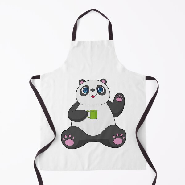 Item preview, Panda with Coffee mug designed and sold by Snabdesign84.