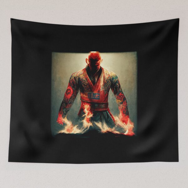 Item preview, Yakuza in Flames - best selling  designed and sold by Aditya Bhole.