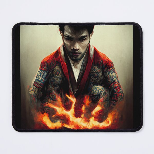 Item preview, Yakuza in Flames - best selling  designed and sold by Aditya Bhole.