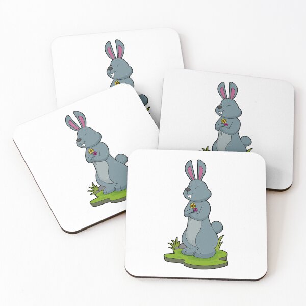 Item preview, Rabbit with Flowers designed and sold by Snabdesign84.