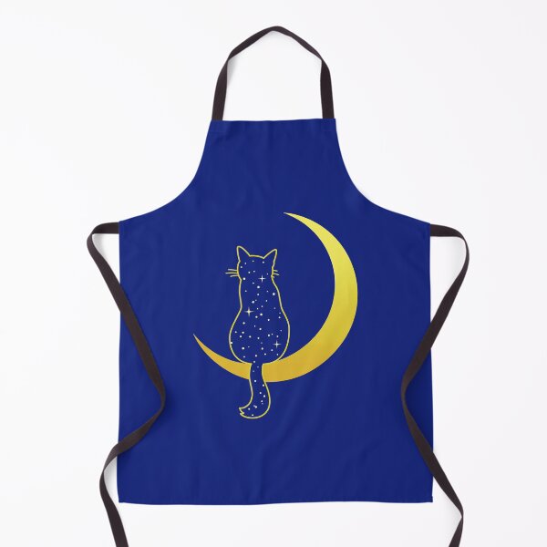 Item preview, Cat in the Crescent Moon designed and sold by EllyMellow.