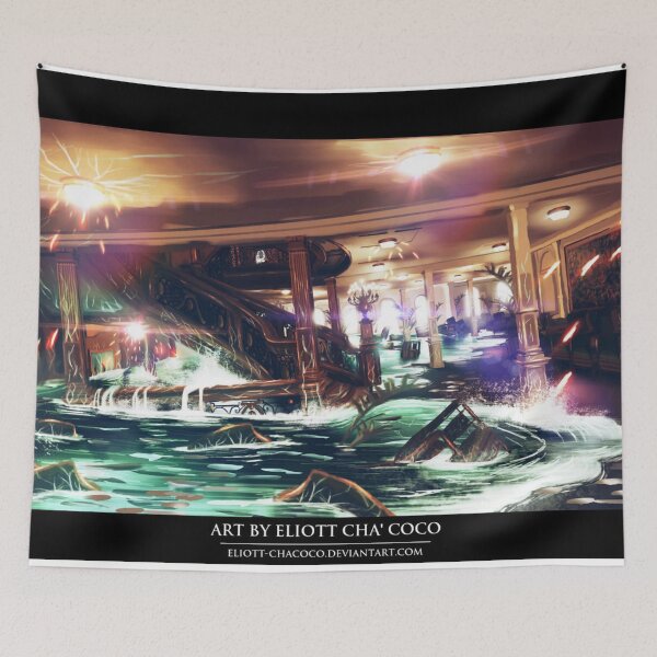 Item preview, Fading Away | Titanic painting | Art by Eliott Sontot designed and sold by Eliott Sontot.