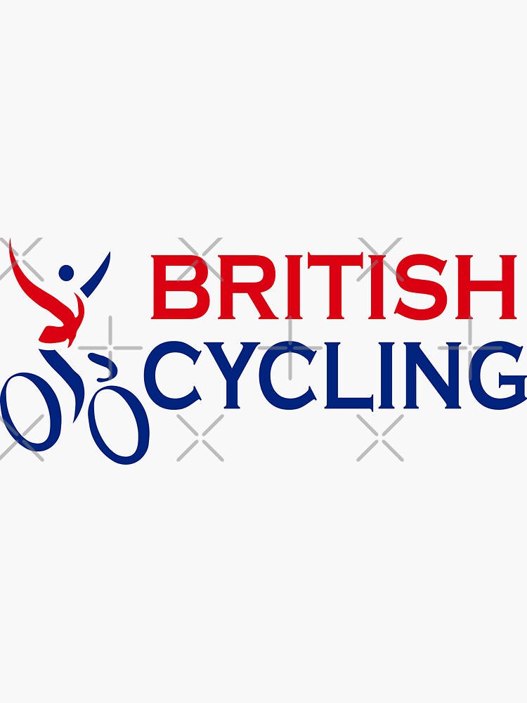 "BRITISH CYCLING-OFFICIAL LOGO" Sticker For Sale By Cotton4u | Redbubble