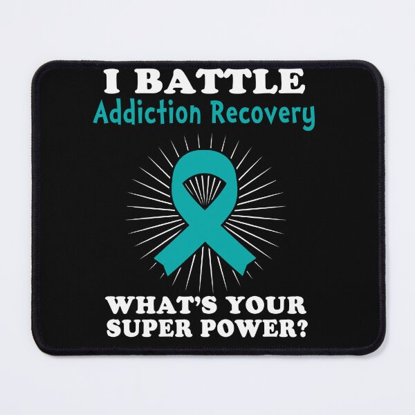 Item preview, I Battle Addiction Recovery Funny Addiction Recovery Warrior Gift designed and sold by rechardtee.