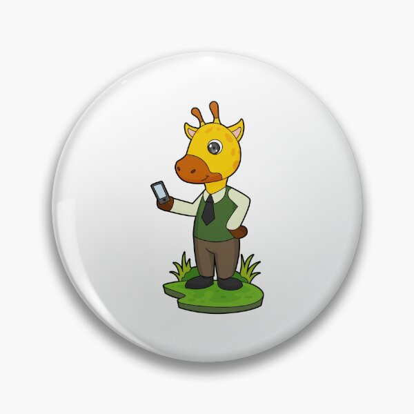 Artikelvorschau, Giraffe mit Handy entworfen und verkauft von Snabdesign84.