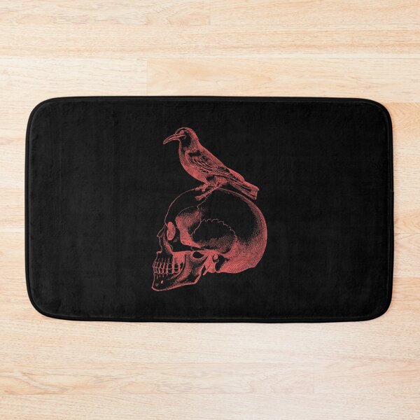 Item preview, Red Skull and Crow Halloween designed and sold by ALesterDesign.