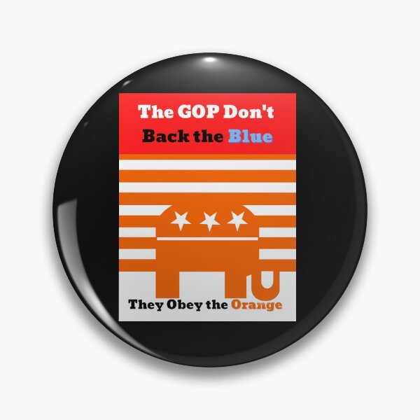 Item preview, Hypocrites - GOP Don't Back the Blue - They Obey the Orange designed and sold by Zibba-Zibba.