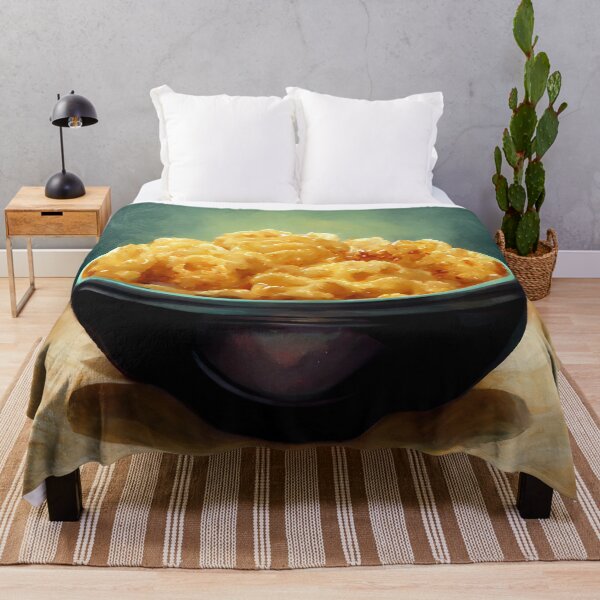 Item preview, Tazón de macarrones con queso y queso en tazón negro designed and sold by SteampunkJuni.