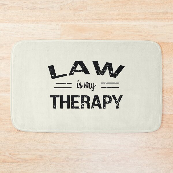 Item preview, Law Is My Therapy, Funny Design For Law Lover designed and sold by LOGPRO.