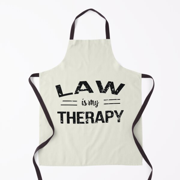 Item preview, Law Is My Therapy, Funny Design For Law Lover designed and sold by LOGPRO.