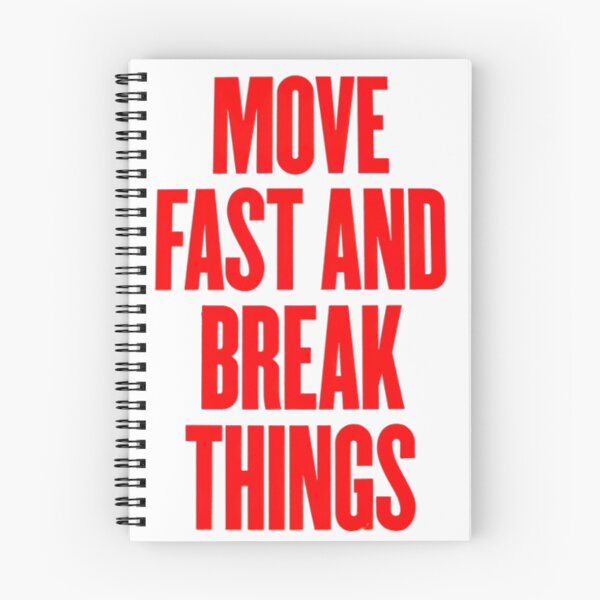 Item preview, MOVE FAST AND BREAK THINGS  designed and sold by imadhad.