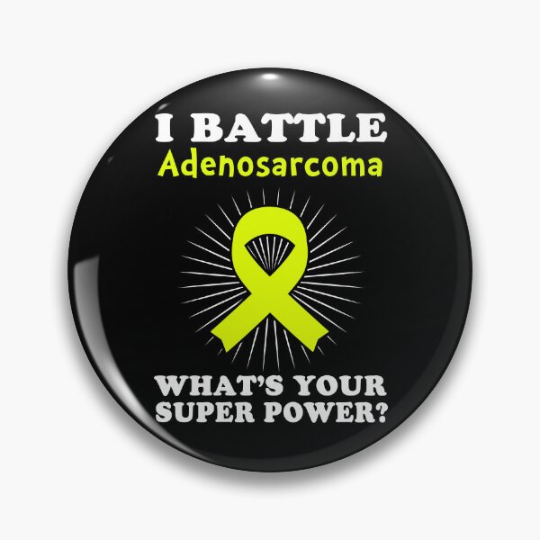 Item preview, I Battle Adenosarcoma Funny Adenosarcoma Warrior Gift designed and sold by rechardtee.
