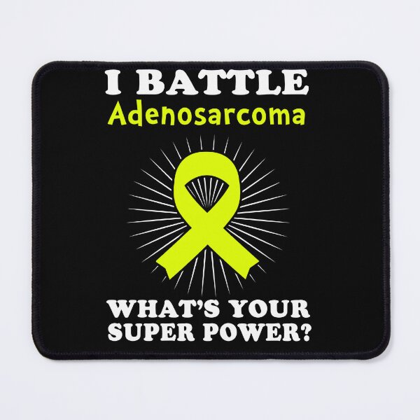 Item preview, I Battle Adenosarcoma Funny Adenosarcoma Warrior Gift designed and sold by rechardtee.