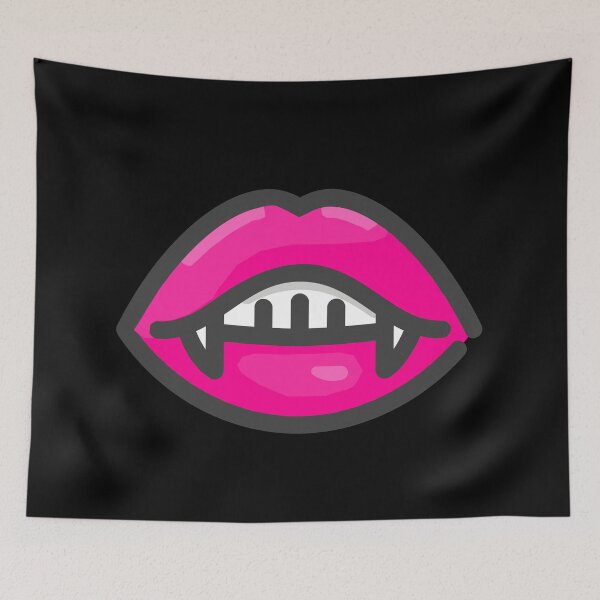 Item preview, pink sexy halloween vampire teeth designed and sold by Gossip Rag.
