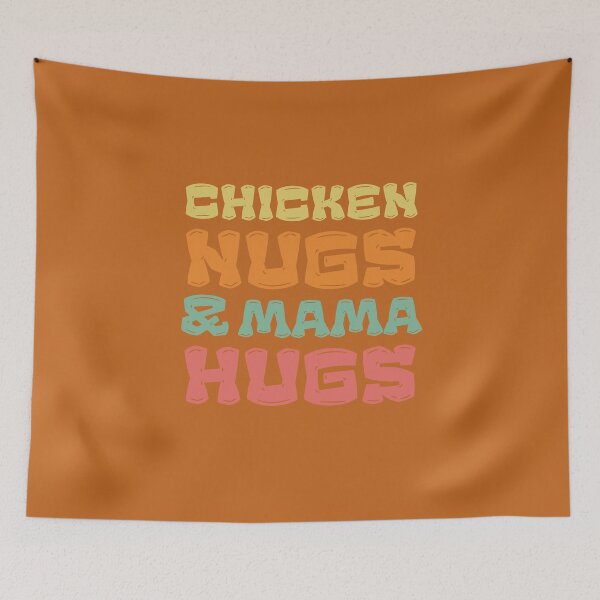 Item preview, Chicken Nugs and Mama Hugs designed and sold by VBeesTees.