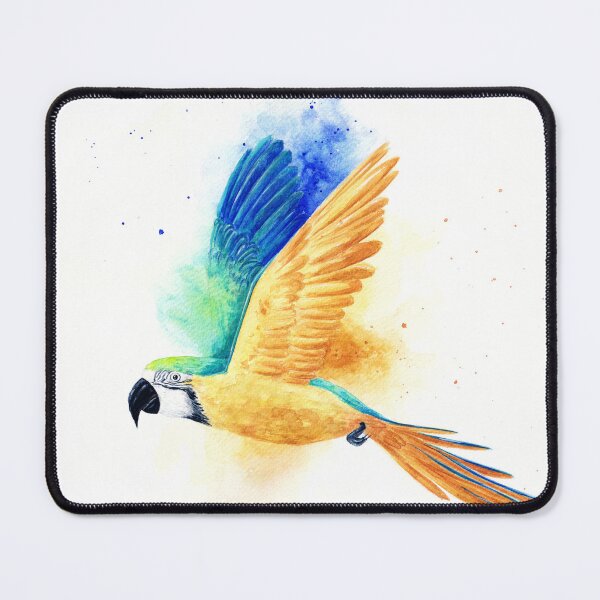 Item preview, watercolor blue parrot  designed and sold by J sora.