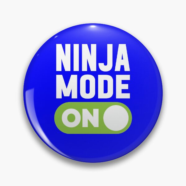 Item preview, Ninja Mode On designed and sold by freshLayer.