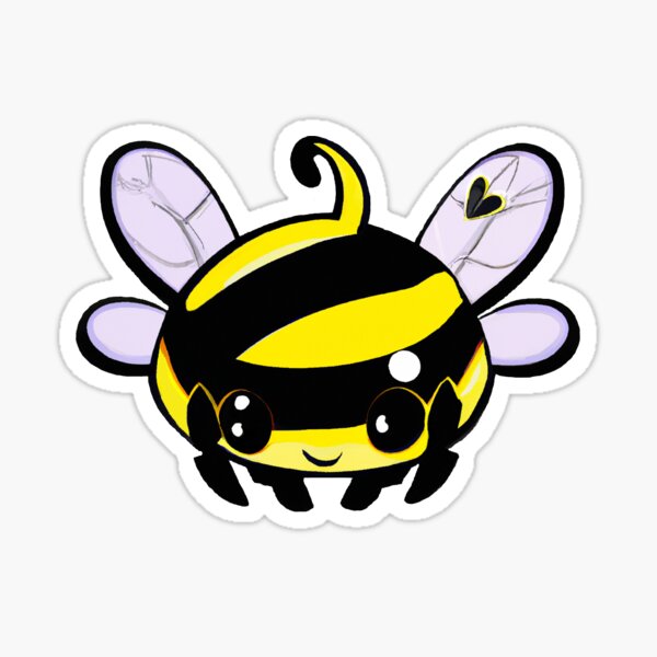 Cute Chibi Bumblebee Sticker For Sale By Fizzhead Redbubble 1808