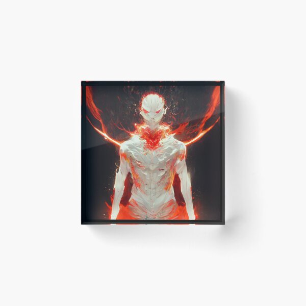 Item preview, Yakuza Inspired Character with Flames - best selling  designed and sold by Aditya Bhole.