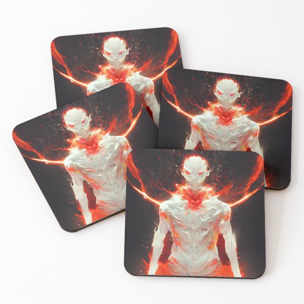 Item preview, Yakuza Inspired Character with Flames - best selling  designed and sold by Aditya Bhole.