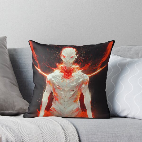Item preview, Yakuza Inspired Character with Flames - best selling  designed and sold by Aditya Bhole.