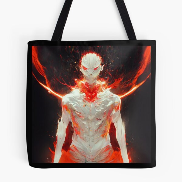Item preview, Yakuza Inspired Character with Flames - best selling  designed and sold by Aditya Bhole.