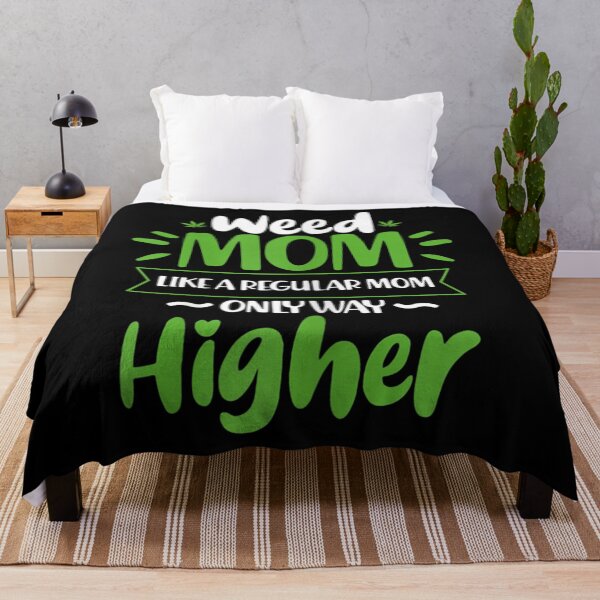 Item preview, Womens Weed Mom Like A Regular Mom Only Way Higher Funny Cannabis designed and sold by SnowStore98.