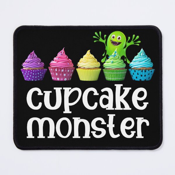 Item preview, Cupcake monster designed and sold by EvergreenWhimsy.