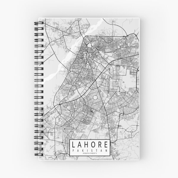 Item preview, Lahore City Map of Pakistan - Light designed and sold by deMAP.