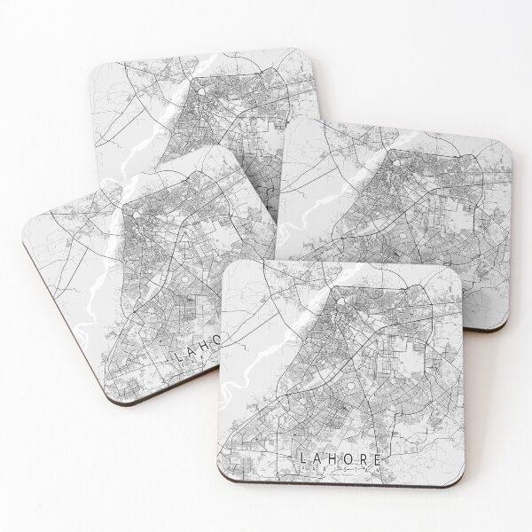 Item preview, Lahore City Map of Pakistan - Light designed and sold by deMAP.