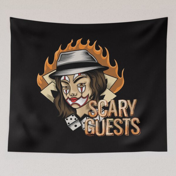 Item preview, Scary Guests of Gambling  designed and sold by ArtOfStars.