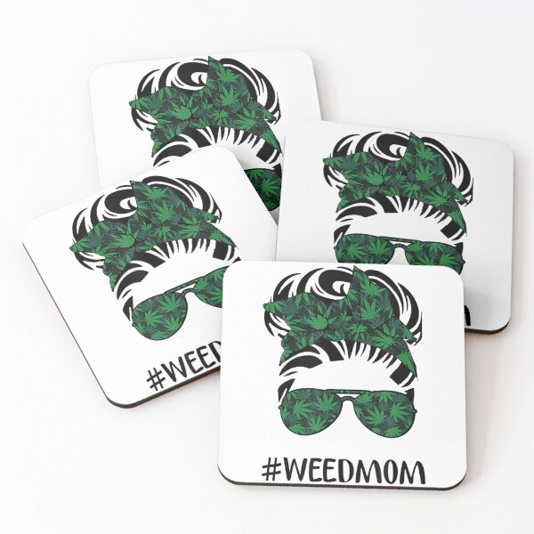 Item preview, Weed Mom Life Messy Bun Hair Marijuana Mothers Day designed and sold by SnowStore98.