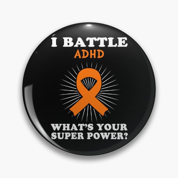 Item preview, I Battle ADHD Funny ADHD Warrior Gift designed and sold by rechardtee.