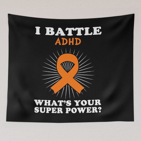 Item preview, I Battle ADHD Funny ADHD Warrior Gift designed and sold by rechardtee.