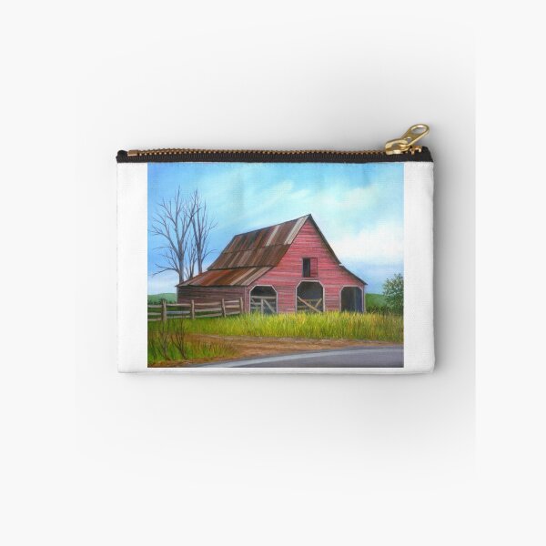 Item preview, Red Barn in Forsyth County, Georgia  designed and sold by Vivian Eagleson.