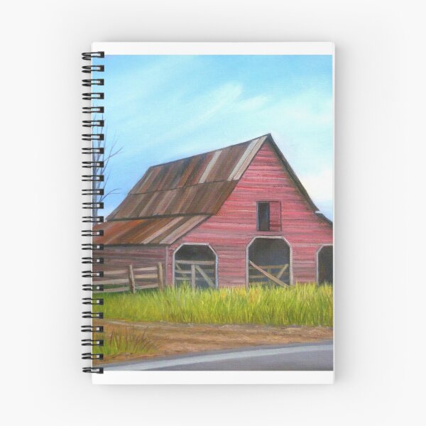 Item preview, Red Barn in Forsyth County, Georgia  designed and sold by Vivian Eagleson.
