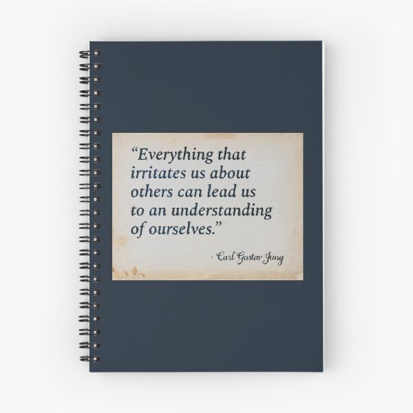 Item preview, Carl Jung famous quote everything that irritates us about others designed and sold by talisman66.