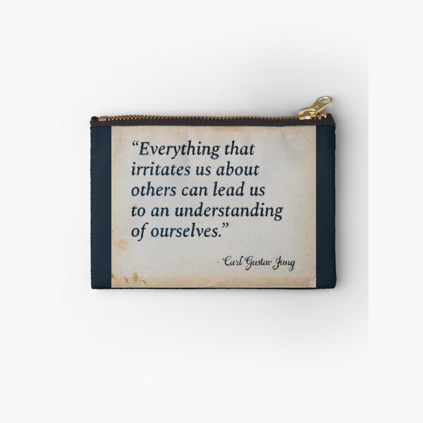 Item preview, Carl Jung famous quote everything that irritates us about others designed and sold by talisman66.